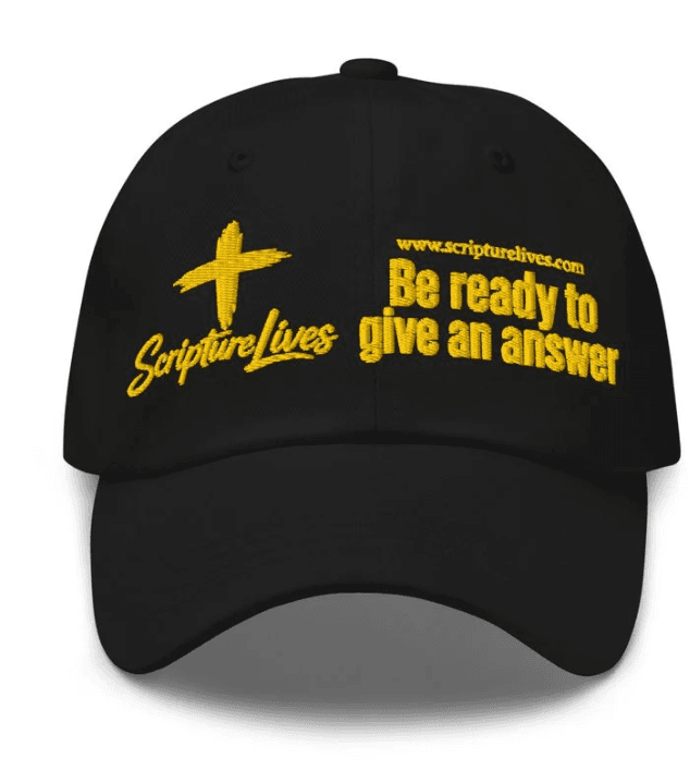 Be Ready to Give an Answer — Scripture Lives Dad Hat